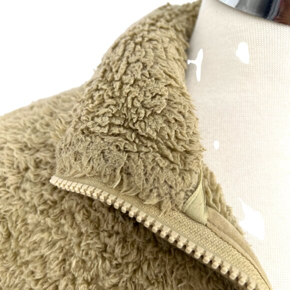 Patagonia Womens Los Gatos Fleece Quarter-Zip Pullover Jacket Tan Size Medium - Picture 3 of 12